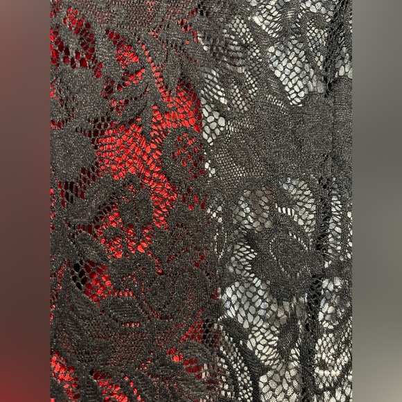 EVIL CHEERLEADER LACE DRESS 2.0 Size Med. EUC. With 2 bonus shiny body suits - Picture 7 of 15